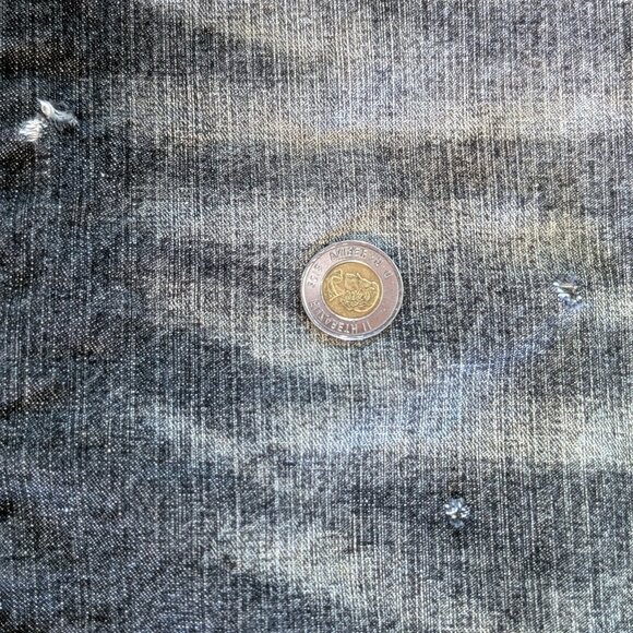 Y2K Baggy Akademiks Faded Denim Jeans - Size 36x32 - Picture 7 of 7